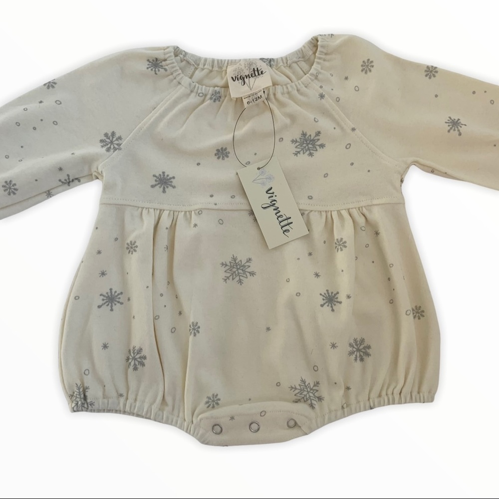NWT Vignette Bubble Romper (6-12 mos)